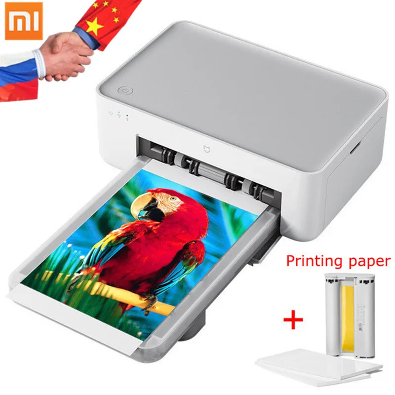 Фотопринтер Xiaomi Mijia Mi 6 дюймовый принтер высокой четкости с автоматической
