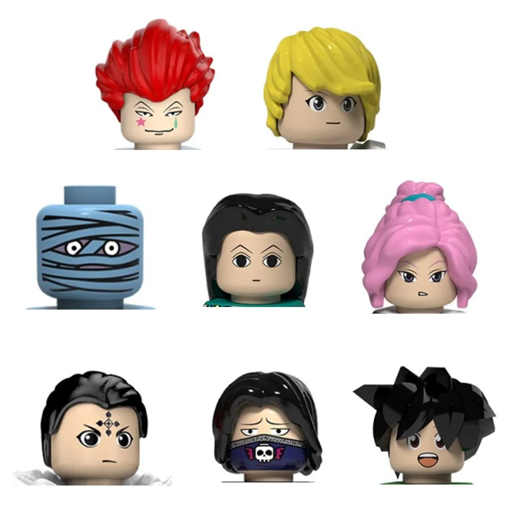 

Hunter X Hunter Building Blocks Killua Zoldyck Hisoka Action Figures Children xmas Gift Toys for Boys Girls