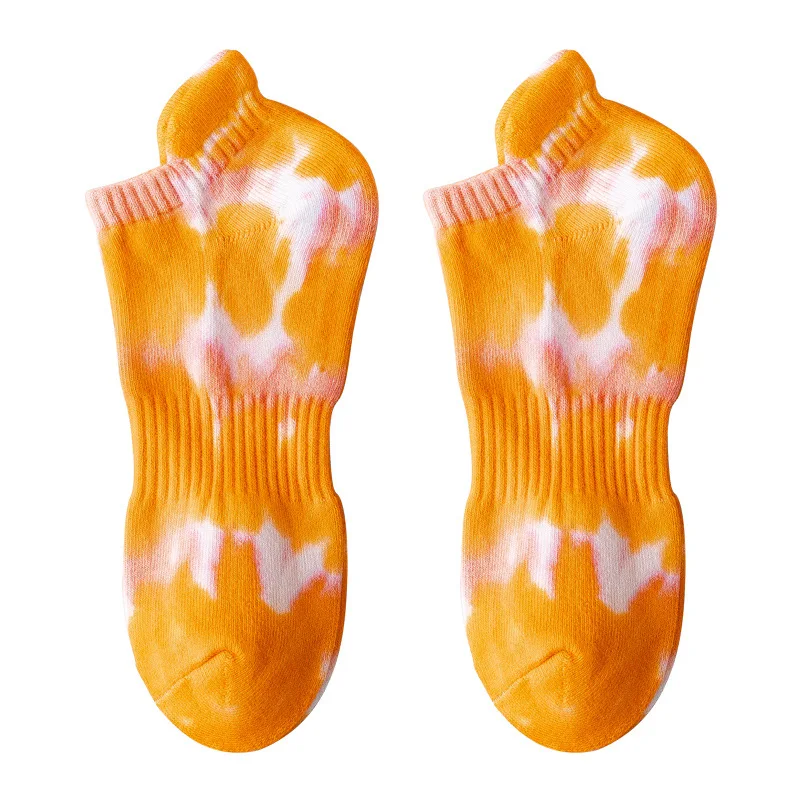 

Colored Tie Dye Ankle Socks Cotton Men Summer Street Style Crazy Hip Hop Skateboard Short Socks Low Tube Casual Sock Art Set