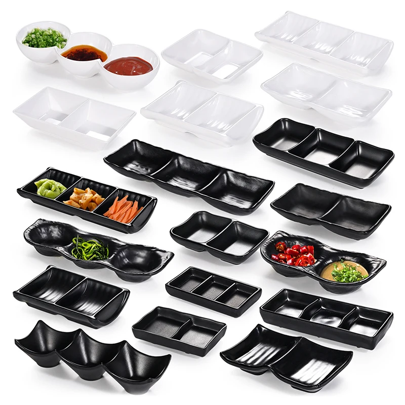 

1 pc Soy Sauce Vinegar Dish Chinese Style Fruit Snacks Plates Restaurant Sushi Mustard Seasoning Dish Tableware Supplies