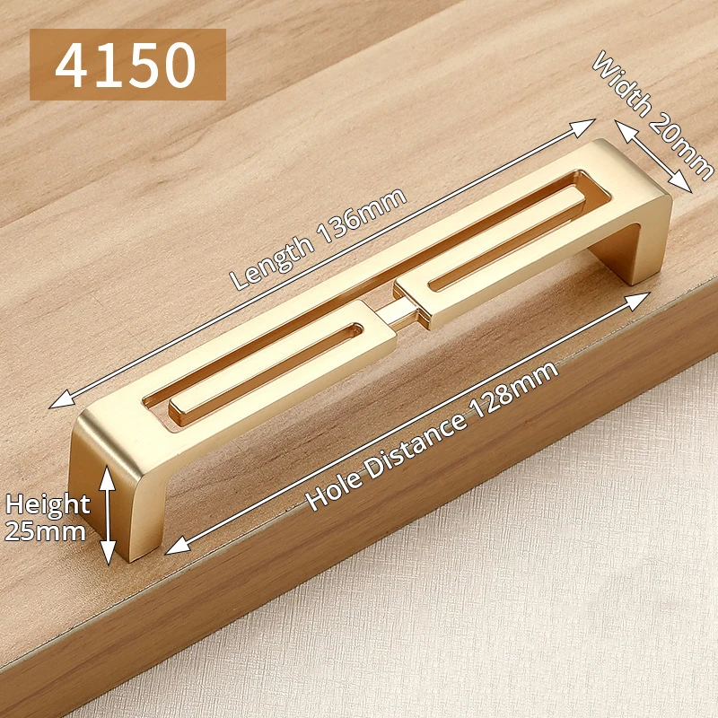 

Ручки для шкафов KAK золотые 30 мм