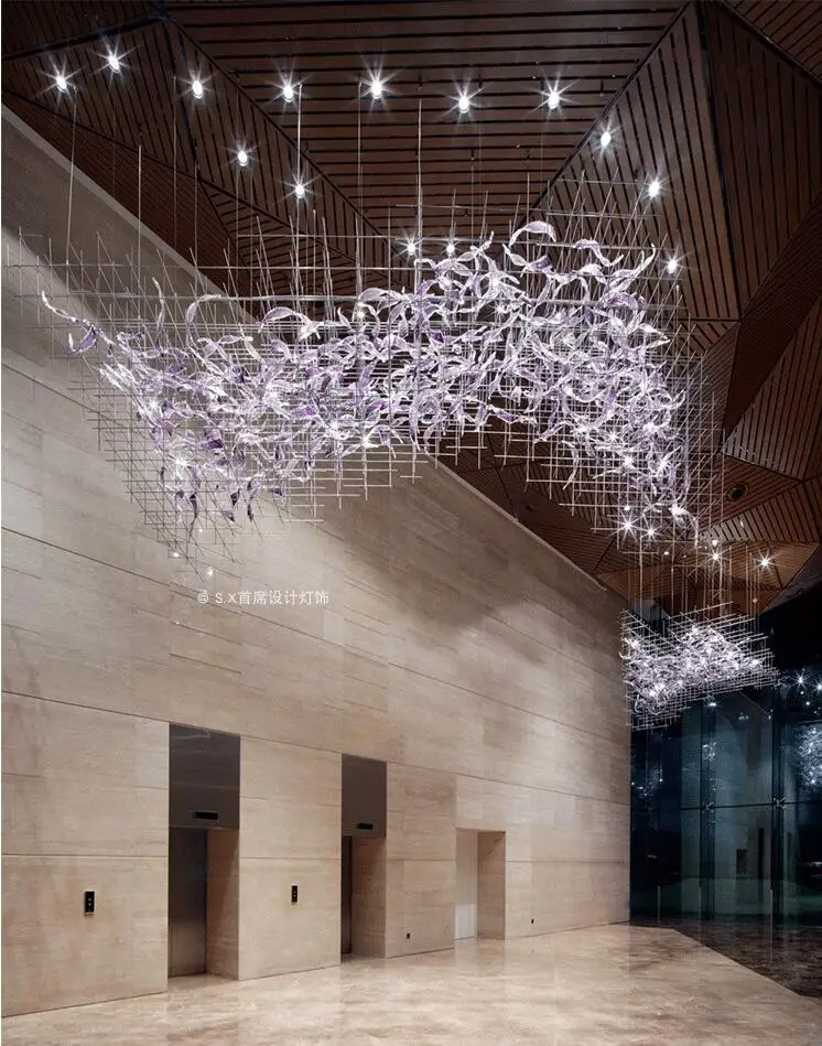 Люстра project для гостиничного магазина воздушные подвески Офисная Песочная