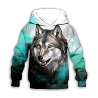 funny wolf 3d printed hoodies family suit tshirt zipper pullover kids suit sweatshirt tracksuitpant shorts 08