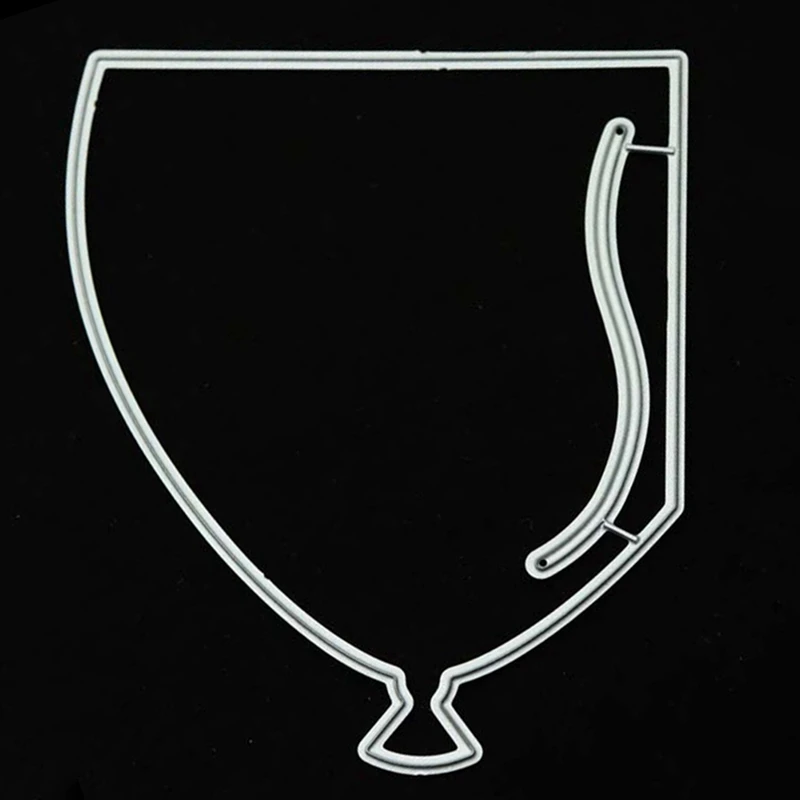 Металлические режущие штампы половинные воздушные шары высечки формы украшения