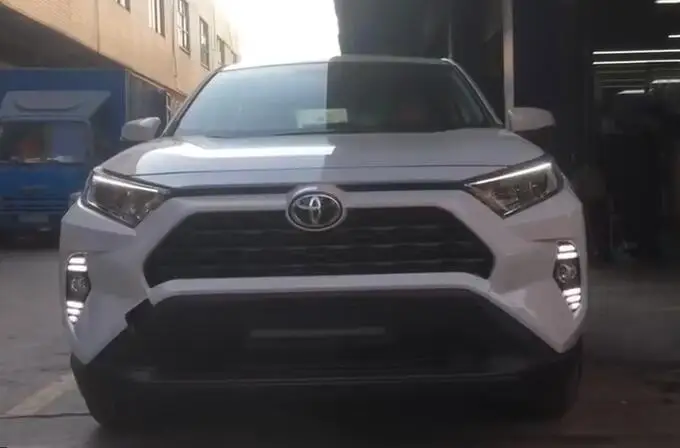 Светодиодный светильник дневного света для Toyota RAV 4 RAV4 Водонепроницаемый ABS 12 В автомобиль DRL противотуманная фара с желтым поворотным сигналом стиль реле