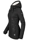 

Jacket Winter Women Parkas Hooded Thick Cotton Plus Size Warm Female Coat Fashion Mid Long Wadded Coat Jacket Outwear