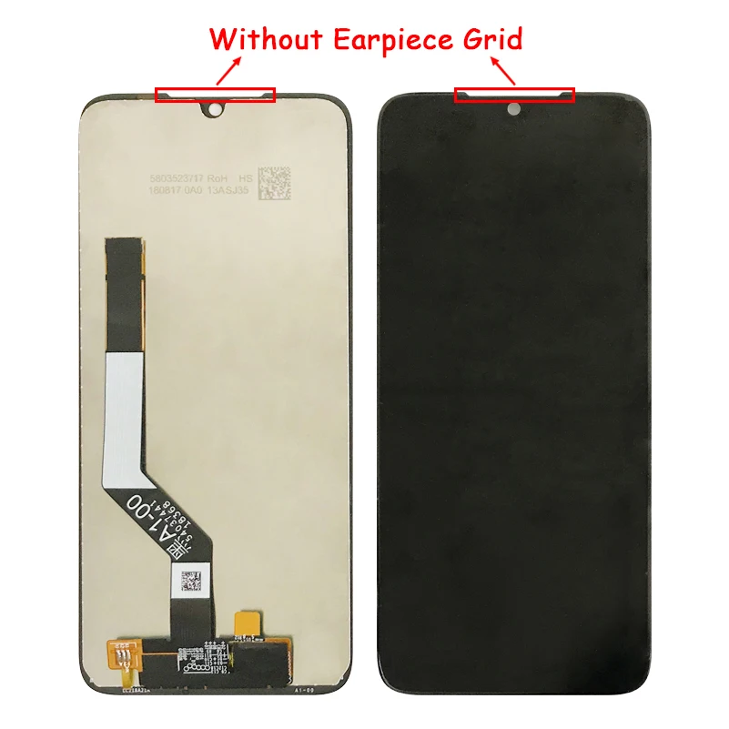 Black Without Frame 10-Touch AAA качественный ЖК-дисплей для Xiaomi Redmi Note 7 ЖК-дисплей с рамкой дисплей экран для Redmi Note7 Pro ЖК-дисплей с рамкой дисплей экран - Цвет: Black Without Frame