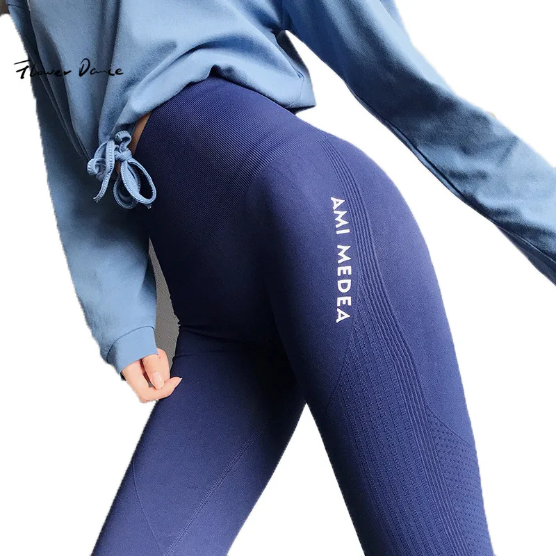 Штаны Для Йоги FlowerDance леггинсы для спортзала бесшовные спортивные женские брюки