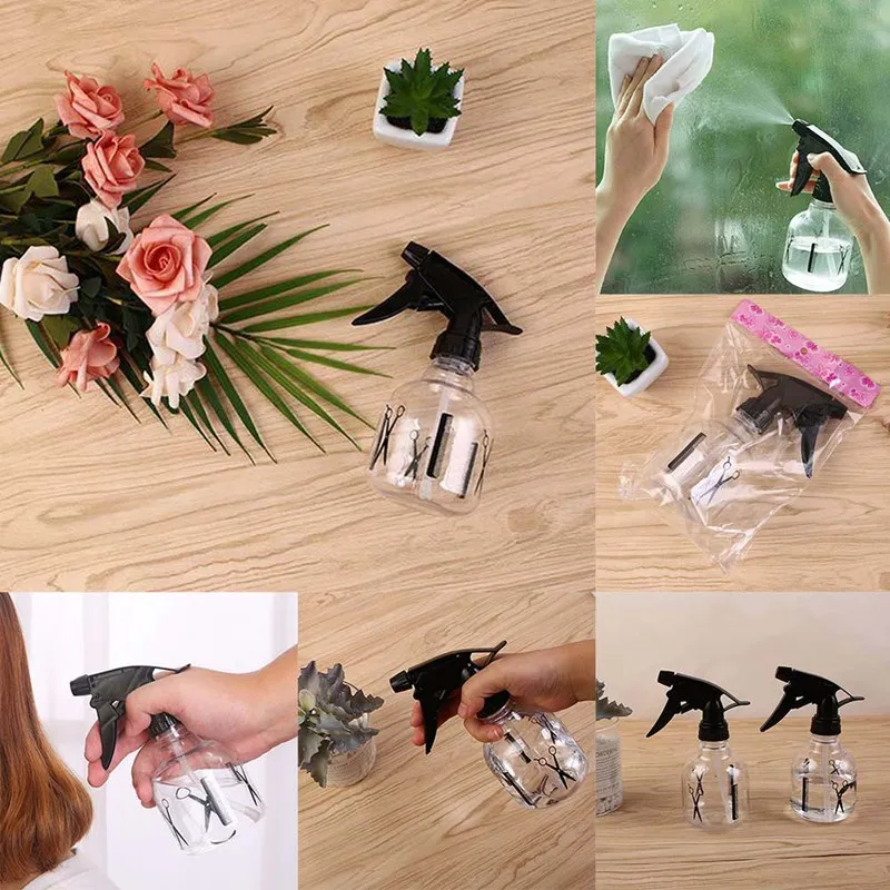 1 шт. 250 мл парикмахерские пустая бутылочка с распылителем бутылка многоразового