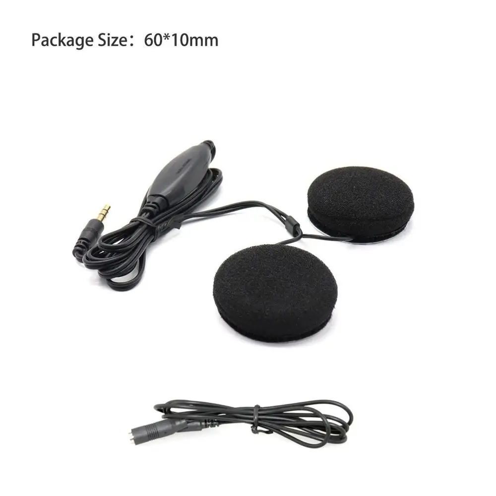 CS 083 Универсальный Пластик гарнитура шлем Mp3 наушники GPS навигации 3 5 мм разъем для