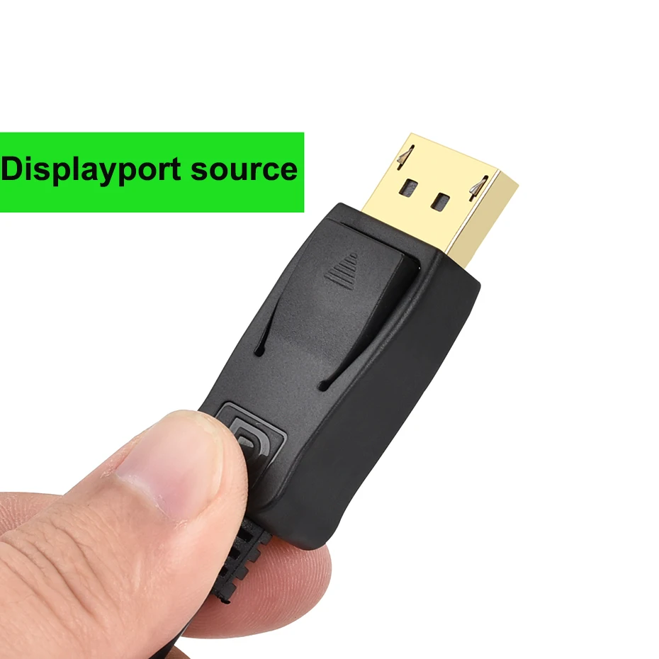 Премиум Displayport к HDMI 4K DP VGA совместимый кабель DVI 1 8 м для HP Dell Asus Lenovo ПК ноутбука С