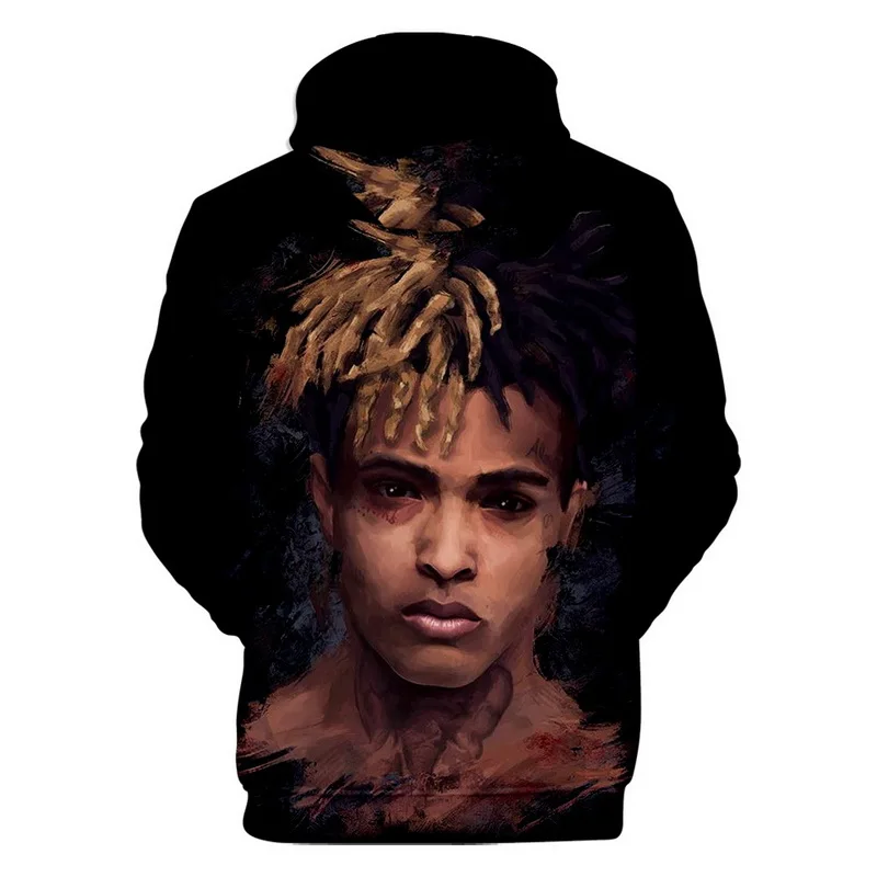 Xxxtentacion толстовки стильные мужские брендовые модные толстовки образец 3D принт осенние пуловеры с длинными рукавами в стиле хип-хоп Большие размеры