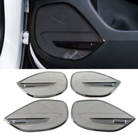 for buick regal 2018 2021 car door gate loudspeaker sound chrome pad speaker cover trim frame sticker interior accessories
