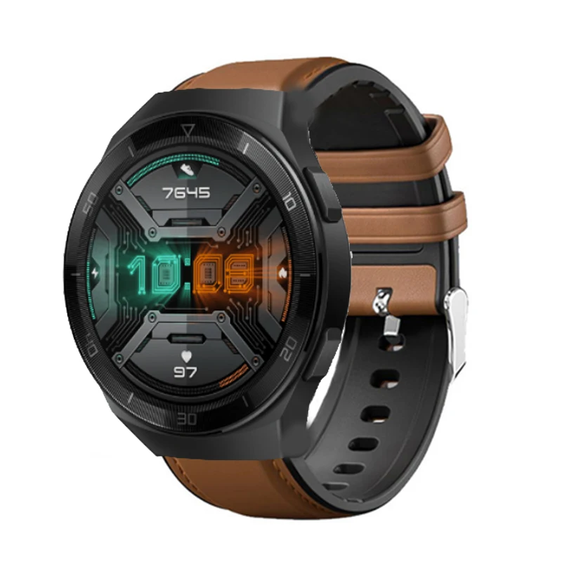 Силиконовый ремешок для часов 22 мм сменный дышащий Huawei GT 2 46 мм/gt 2e HONOR Magic