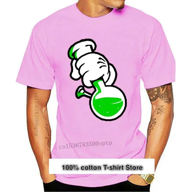 

Camiseta de Bong con estampado de manos de dibujos animados, ropa informal de verano, 2021