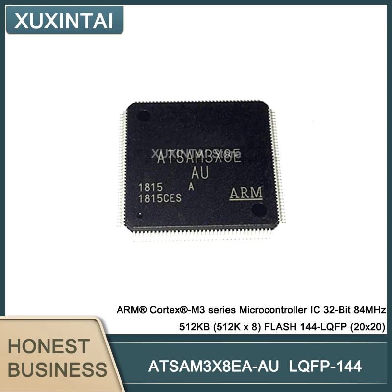 

10Pcs/Lot ATSAM3X8EA-AU ATSAM3X ARM® Cortex®-M3 series Microcontroller IC 32-Bit 84MHz 512KB (512K x 8) FLASH 144-LQFP (20x20)