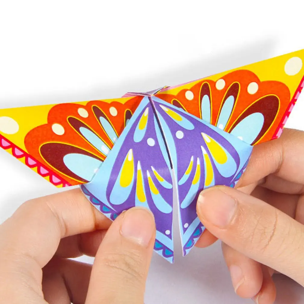 

54 Pages Montessori Toys DIY Kids Craft Toy 3D Cartoon Origami Handcraft Paper Art Learning Educational Toys For Children