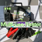 Автомобильный датчик мощности TP100 со светильник Том, 12 - 48 В постоянного тока, цифровой тестер, удлинитель проводов с зажимом, Электрический круговой тестер 6 м