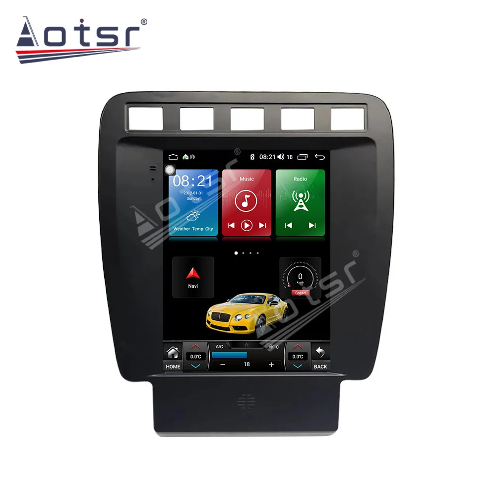 Автомобильный GPS-навигатор в стиле Tesla Android 9 0 4 + 64 ГБ для Porsche Cayenne 2002-2009 радио
