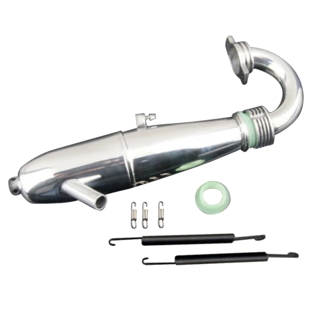 

Alum Exhaust Pipe Simulation Upgrade Parts for 1/8 HSP HPI VX RC Car