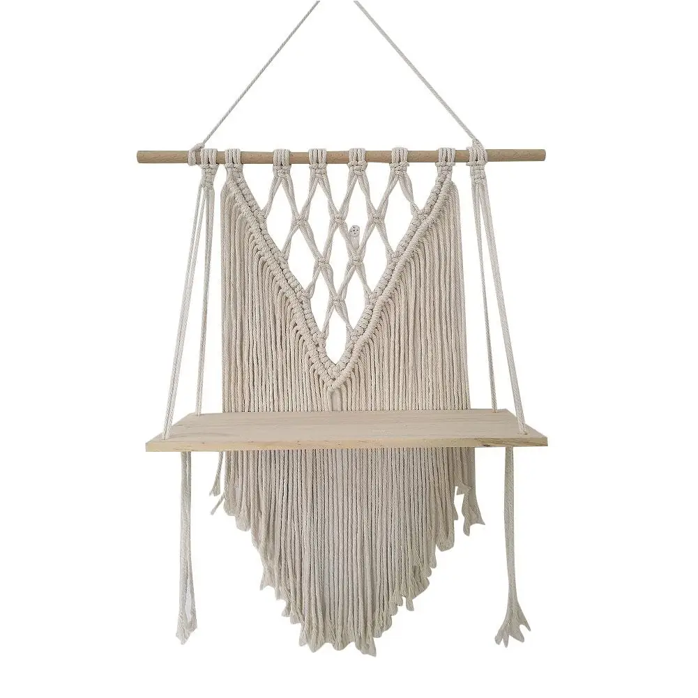 Макраме Тканые настенные Висячие бохо шик Богемный домашний геометрический