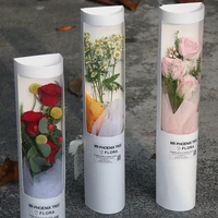 5 pcs valentines day bouquet gift box creative portable rose flower packaging decoratons home decoration party tool