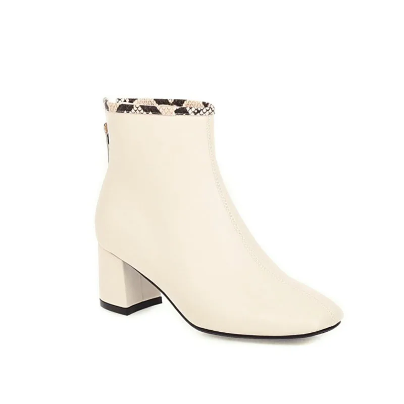 

Большие размеры; Простые короткие ботинки; Женская обувь; Ботильоны для женщин; Женские ботинки; Женская зимняя обувь; Большие размеры