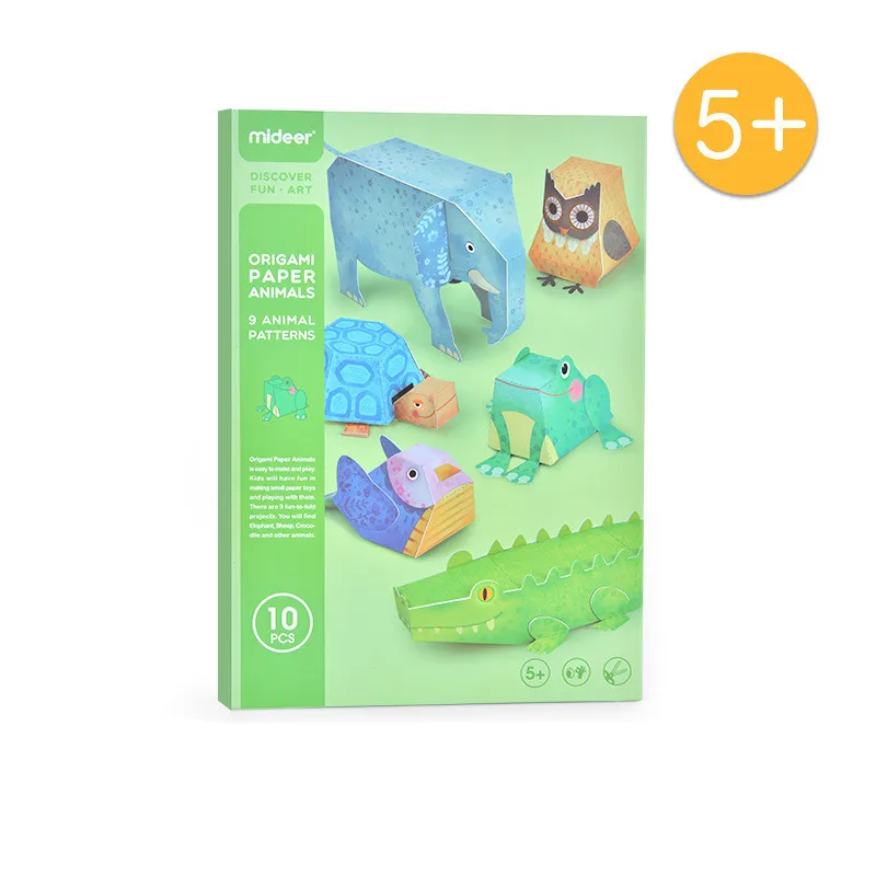 Детская книга Оригами 3d когнитивные совпадающие Детские ручные Diy Начальная