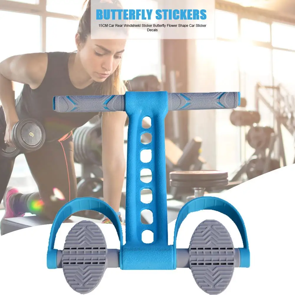 Сидите вверх тяните веревку Весна натяжение ноги педаль живота тренажер