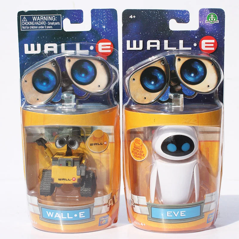 Экшн фигурка робота Wall E / EVA из ПВХ 6 см|wall e|wall e robotaction figure |