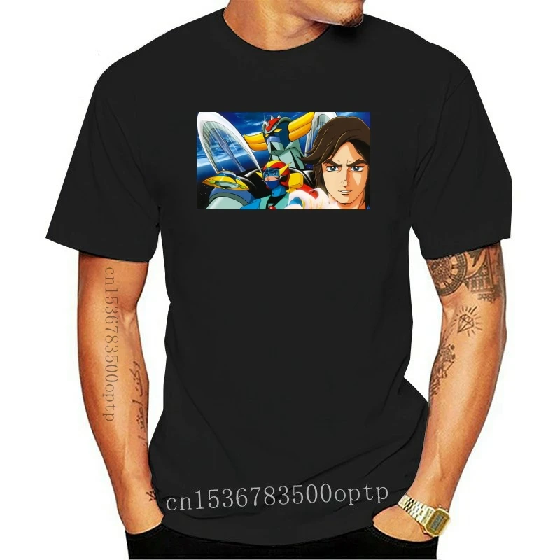 

Новая футболка для женщин Goldorak grenрядом Actarus Alcor манга мейка аниме крутая Повседневная футболка для прайдов Мужская модная футболка унисекс ...