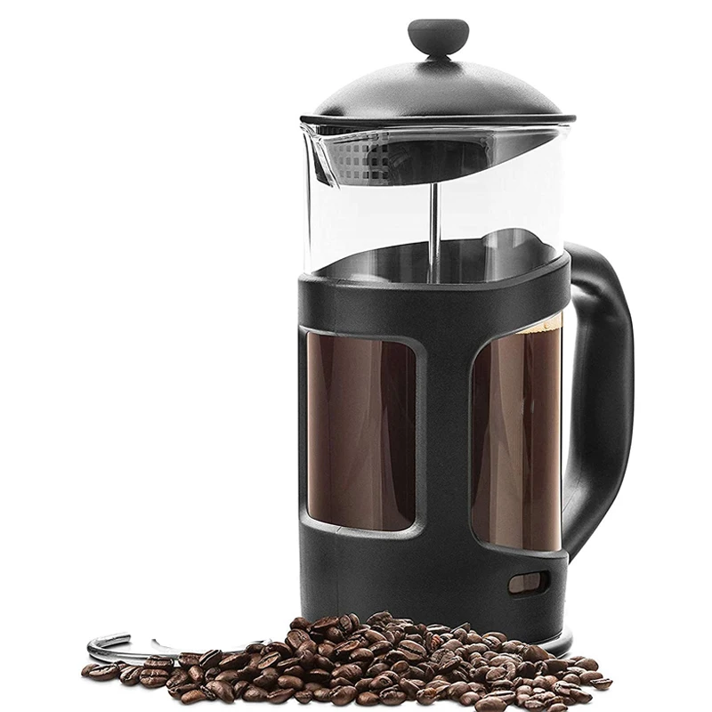 

Stainless Steel French Press Coffee Pot Filter 304 Pressure Moka Coffee Percolator Pressure Pot Coffee Maker Household Teapot