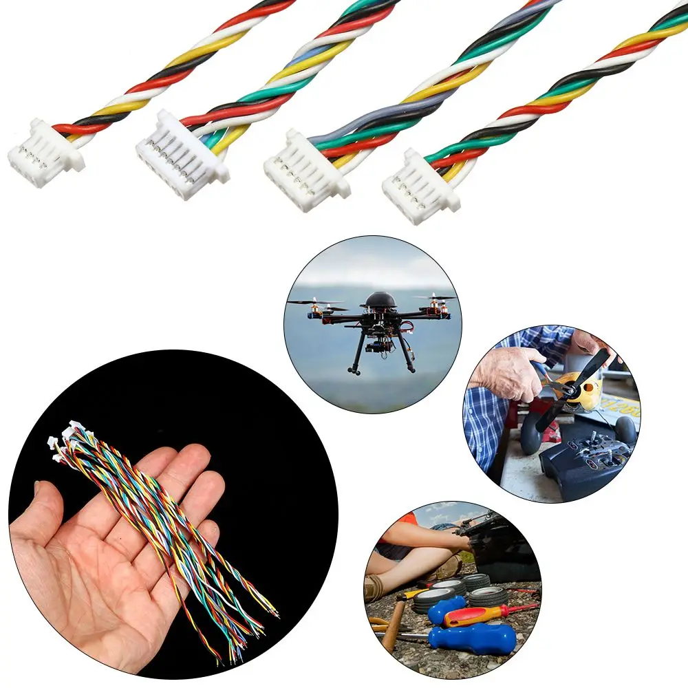 

5Pcs 15cm SH10 125 JST 3/4/5/6/7Pin DIY Terminal Plug Wire Cable Connector Electronic Line Single Connect