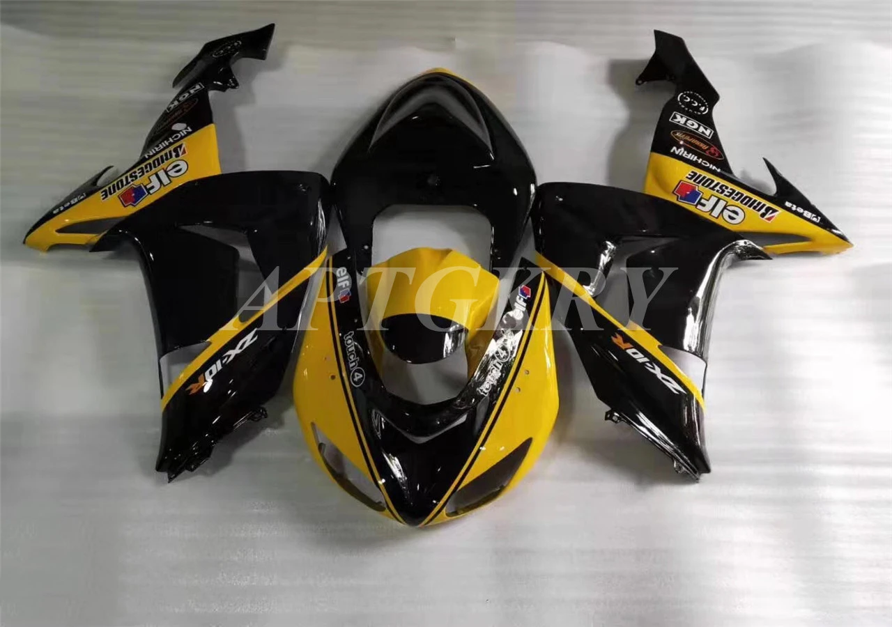 

New ABS Motorcycle Fairing kit Fit For kawasaki Ninja ZX10R 2006 2007 06 07 10R ZX-10R Bodywork Set Custom Yellow Black