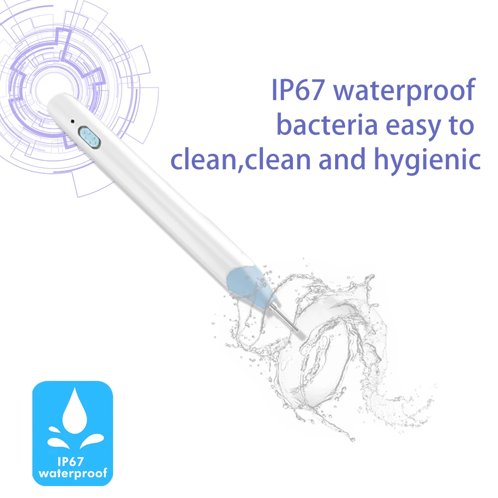 

Endoscope camera, WiFi wireless connection new version, multi-function 3.9 mm diameter visible otoscope HD camera