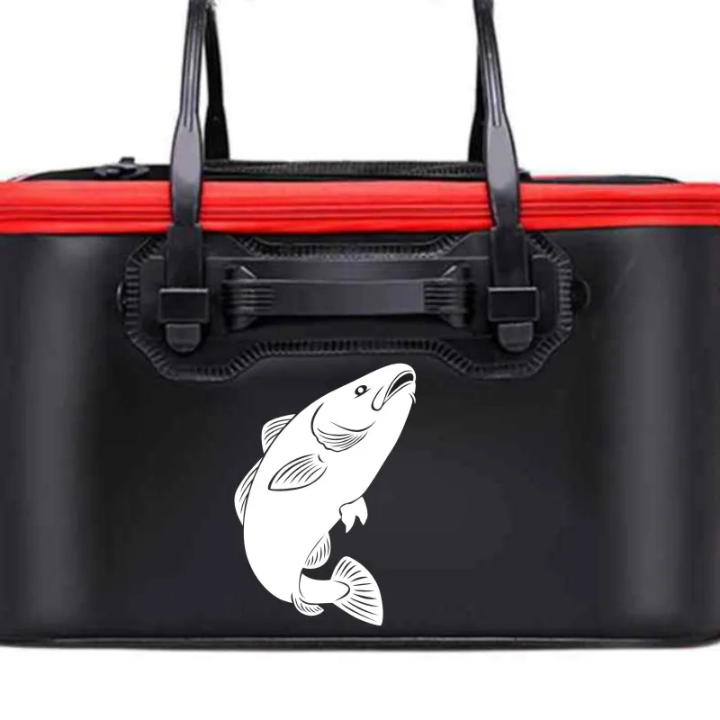 Треска рыба гадус морхуа переводная картинка ведро снасти магазин рыболовный