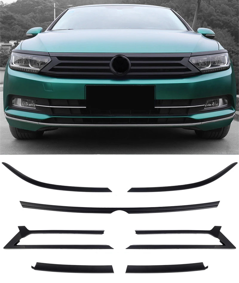 Стайлинг автомобиля передний бампер решетка радиатора средняя полоса для Volkswagen