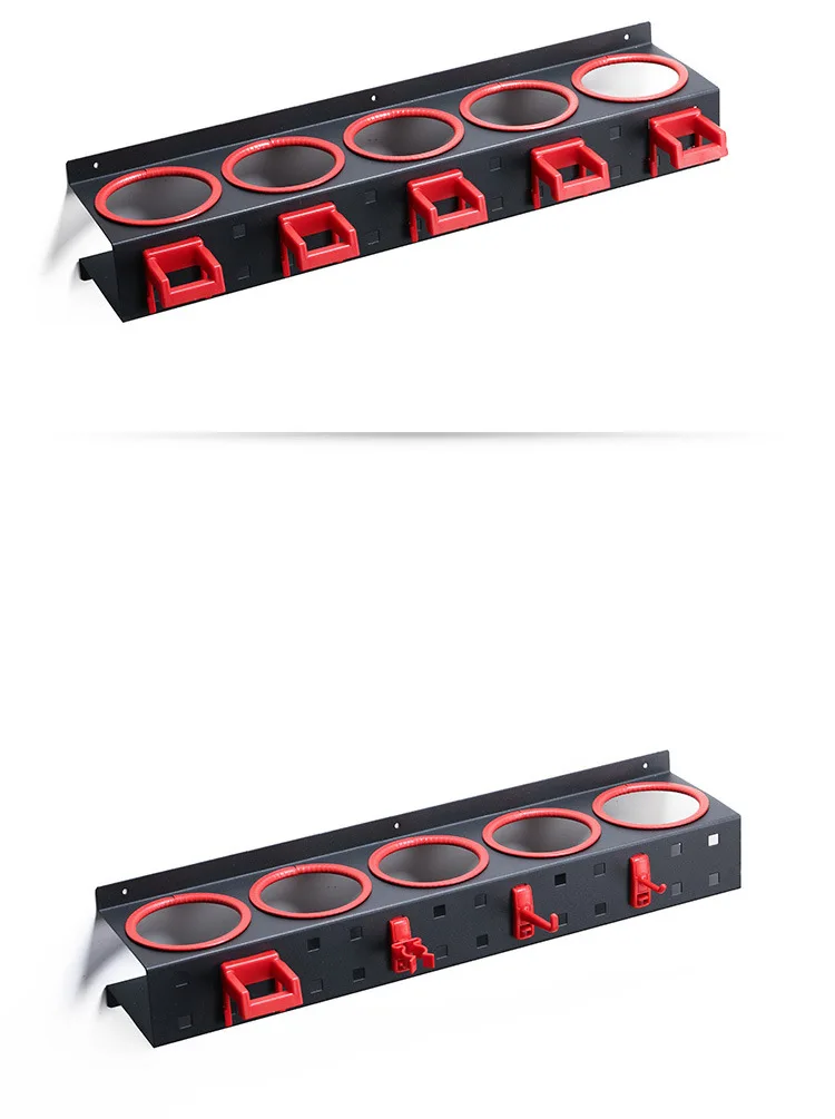 

Spray Bottle Storage Rack Abrasive Material Hanging Rail Car Beauty Shop Accessory Display Auto Cleaning Detailing Tools Hanger