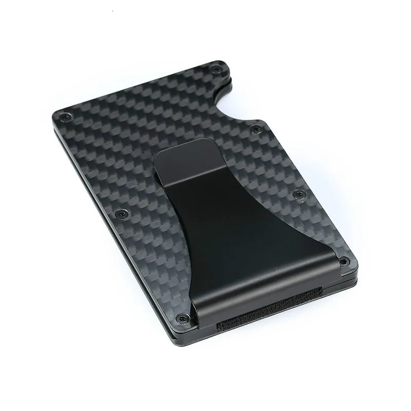 Bycobecy Новое поступление мужской модный карбоновый держатель для кредитных карт