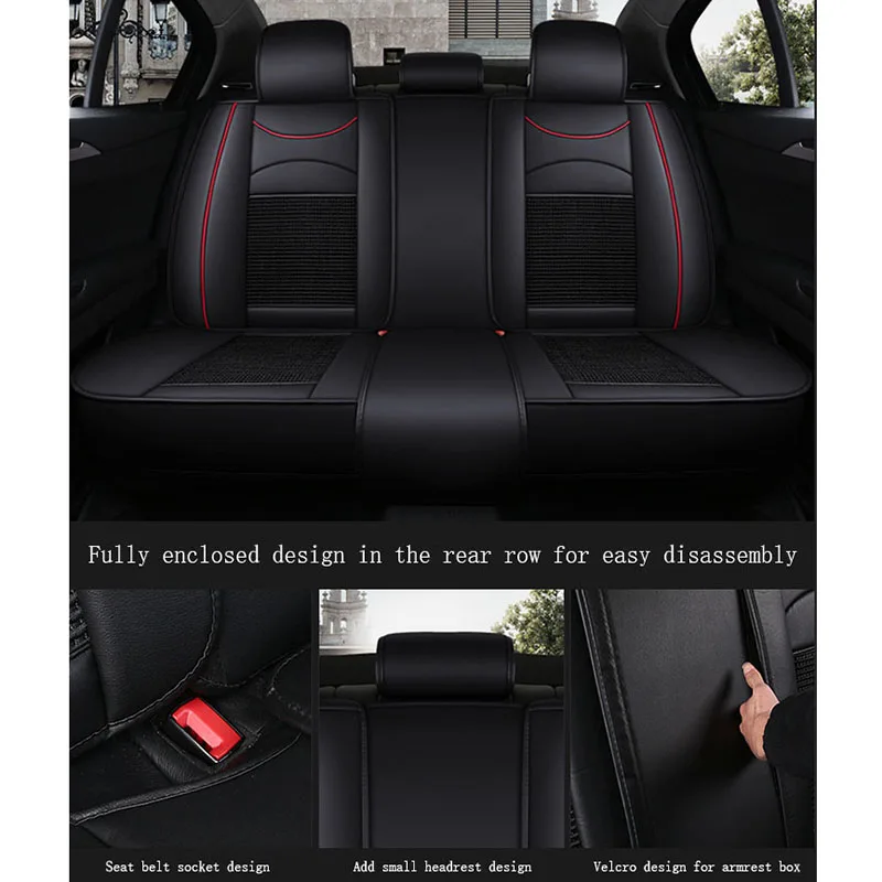 Универсальный кожаный чехол WLMWL на сиденье автомобиля для BYD все модели F3 SURUI SIRUI F6