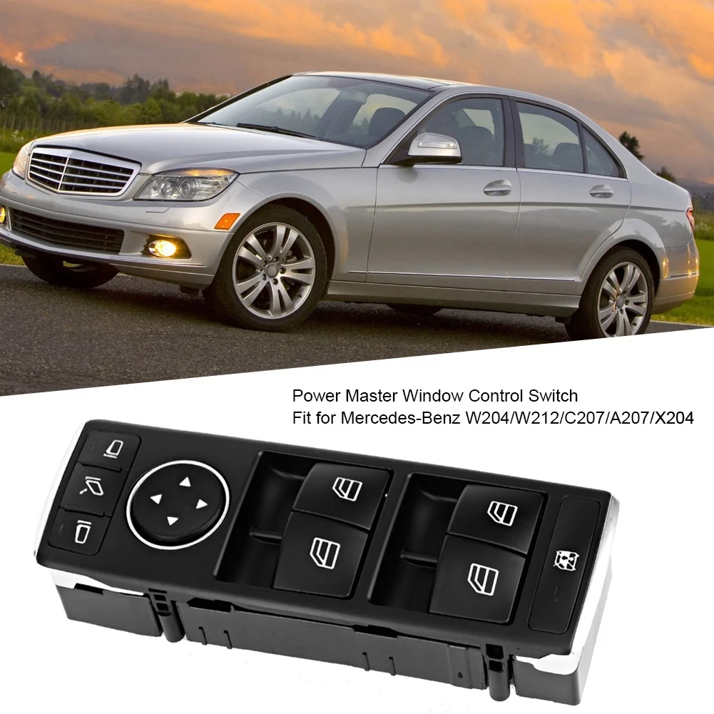 Free Shipping Power Master Window Control Switch Electric Fits For Mercedes-Benz W204/W212/C207/A207/X204 | Автомобили и