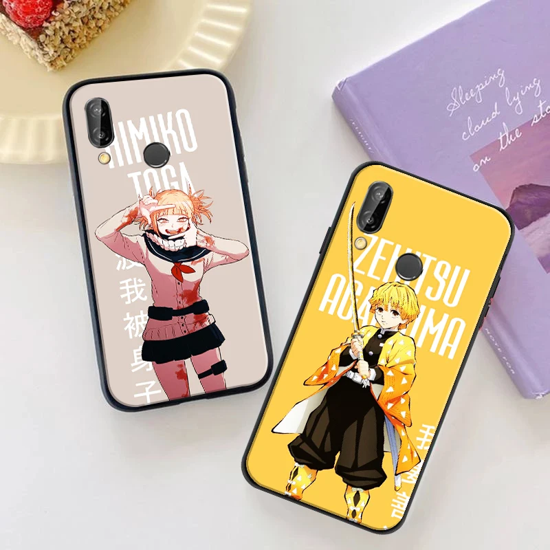 

My Hero Academia Midoriya Katsuki Shoto Anime Phone Case For Huawei P Smart Z 2019 2021 P20 P30 P40 P40 Lite Pro Back Cover