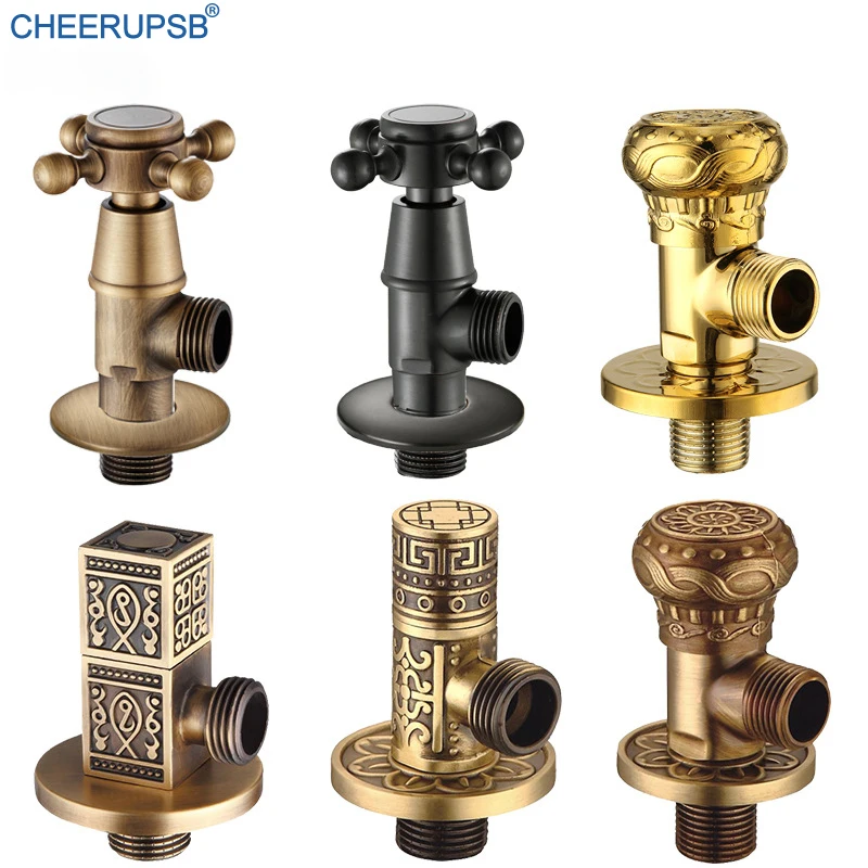 Угловой клапан для ванной и туалета утапливающий регулирующий унитаза настенное