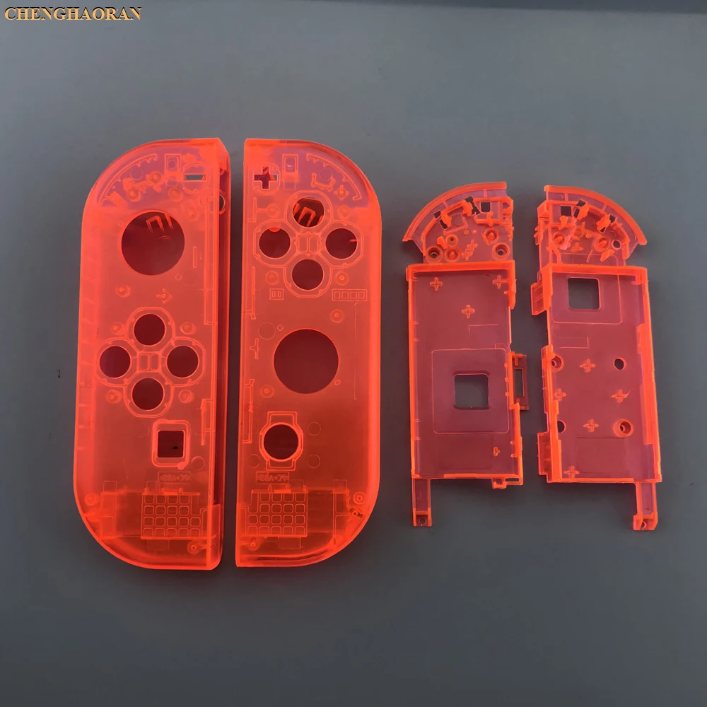 1 комплект, 23 Цвета, сменный корпус, жесткий чехол для nintendo Switch NS Joy-Con, контроллер, зеленая Лицевая панель, крышка для joycon