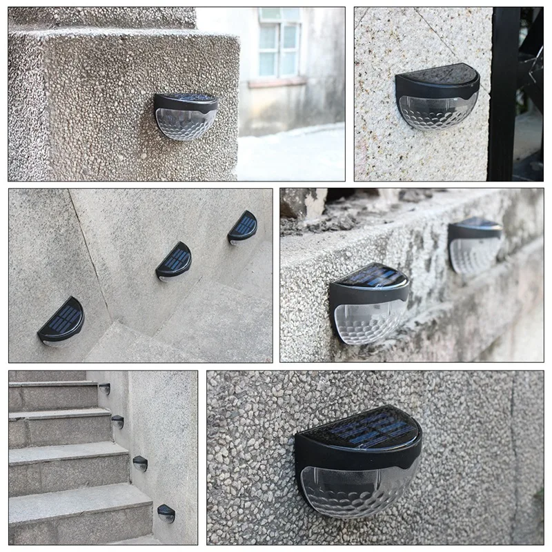 

Solar Power Lamp Wireless Outdoor Lights Motion Sensor Light Garden Yard Frontdoor Lighting Energy Saving Lamps 8 Pcs