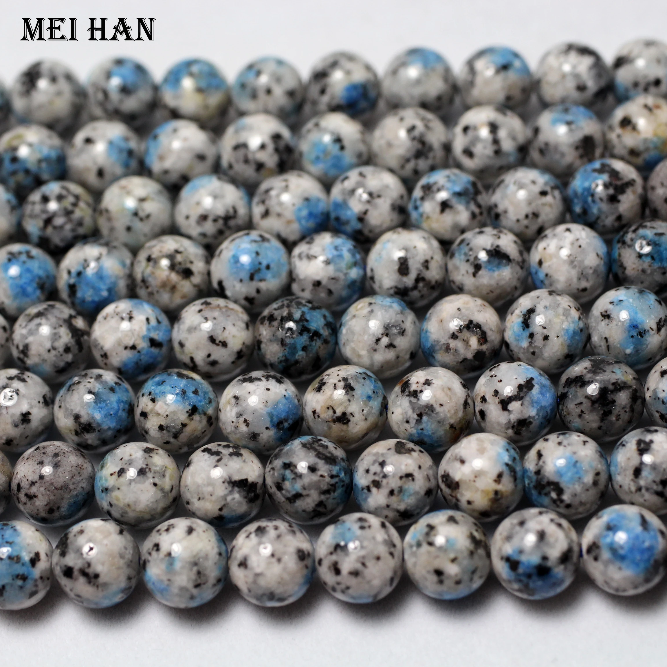 Meihan wholesale natural K2 Jasper 8mm 10mm smooth round loose beads for jewelry design making DIY stone | Украшения и аксессуары