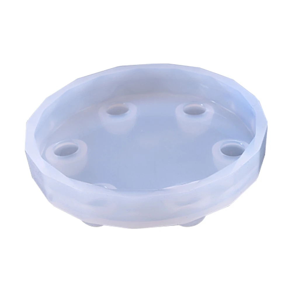 DIY ASHTRAY CIGARETTE Mold Cup Pad Resin Casting Silicone Round Ashtray Decoration Accessories Storage Rack SQ0173 | Дом и сад