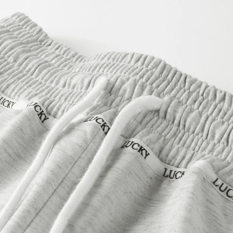 

Viifaa Drawstring Waist Letter Print Joggers Sweatpants Women 2020 Autumn Winter Trousers Elastic Waist Casual Sporting Pants