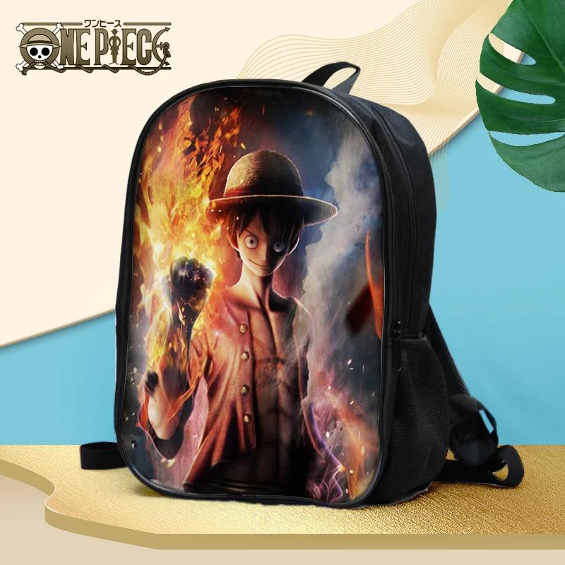 

Anime/ONE PIECE Monkey D. Luffy/Portgas.D.Ace/Sabo Double waterproof backpack/Shoulder bag/Schoolbag