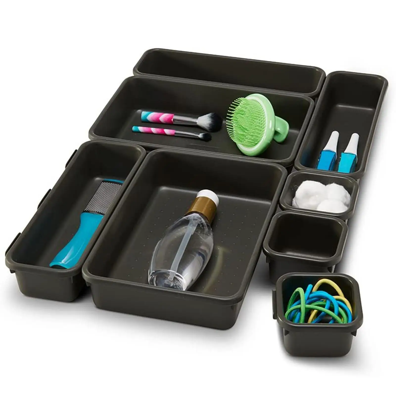 8 шт Многофункциональный стол выдвижные ящики для хранения Организатор лотки